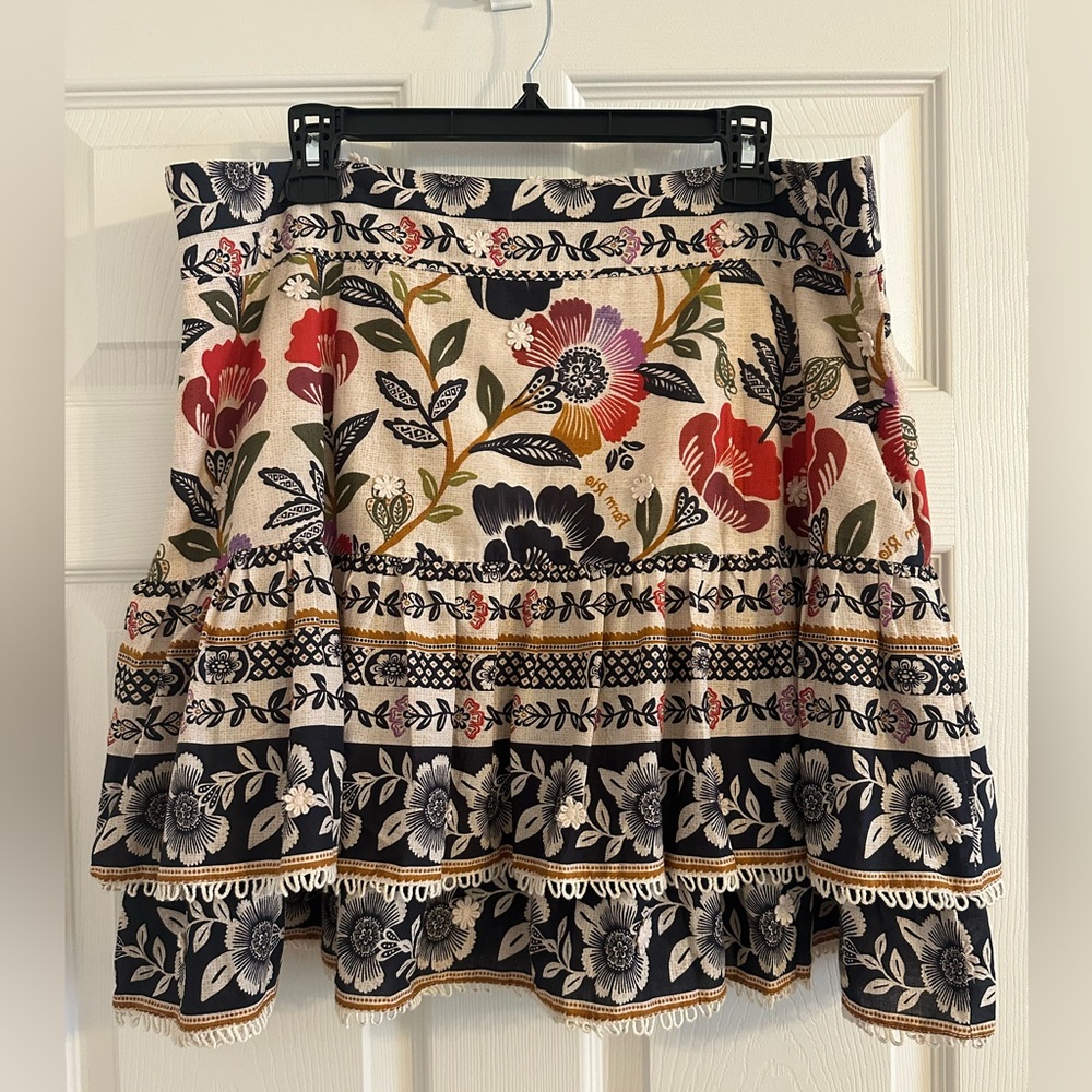 NWT FARM Rio Romantic Garden Mini Skirt XL - Picture 8 of 14